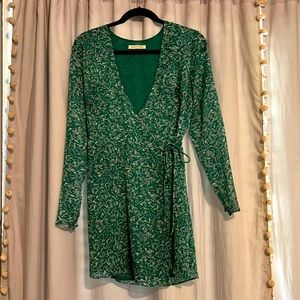 The East Order: Gizele Wrap Minidress